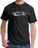 1968 1969 Ford Fairlane Convertible Redline Design Tshirt