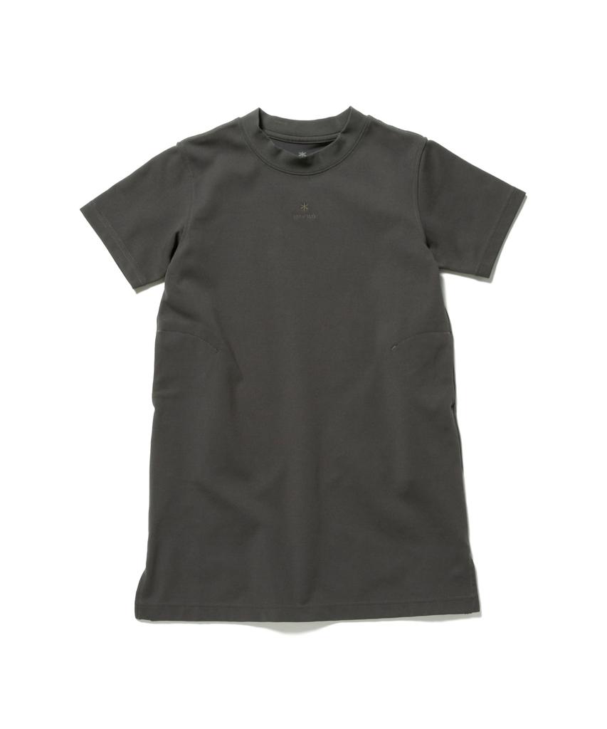 Snow Peak Kids Insect Shield Dress SW-25SK003, Top, Dress, Kids, Charcoal, 125