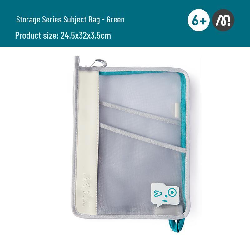 

МіDeer Миючий шкільний мішок для зберігання: Великий отвір для студентських контрольних робіт та файлів