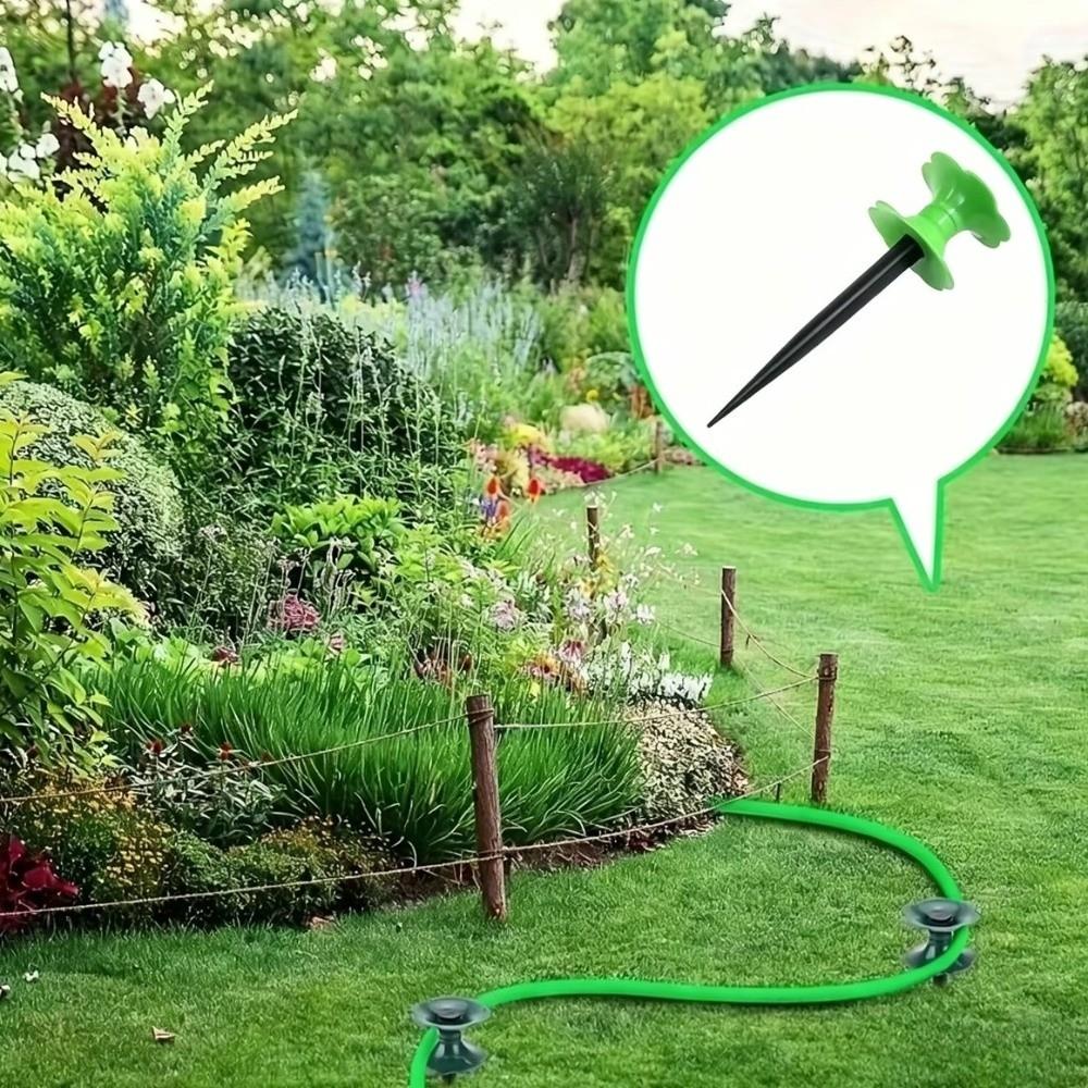 Flower Shaped Garden Hose Guide Directional Protection Lawn Hose Support Hose Holder  Watering