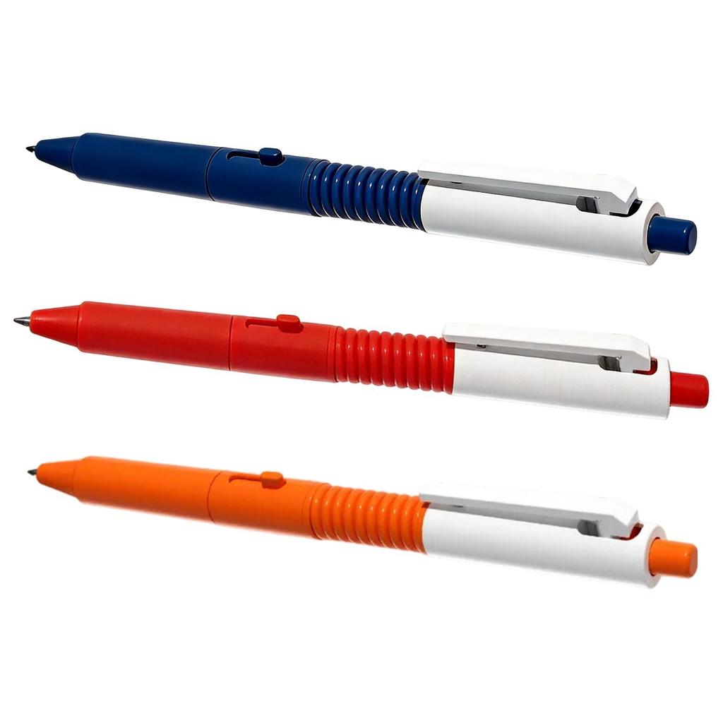 3Pcs Interactive Water Jet Pen Decompressive Press Action Ballpoint Pen For Stress Relief And Entertainment During Study