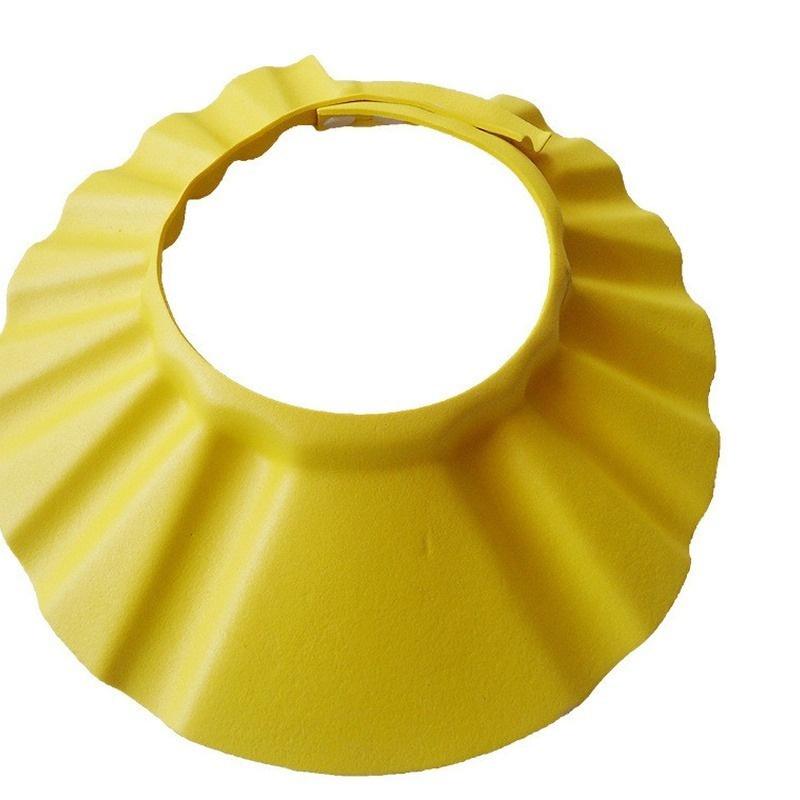 Cască de duș pentru copii, șampon în siguranță, protecție pentru baie, capac moale reglabil pentru spălarea părului bebelușului, pălărie de baie pentru copii