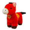 Horse Plush Doll Horse Brings Wealth Festival Zodiac Souvenir with PP Cotton Filling 2026 Chinese New Year Decor