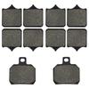 Cyleto Motorcycle Front or Rear Brake Pads for for Benelli BJ 600 BJ600GS BN600 BN600I TNT600 for Ducati Dark 749 R/S 999 R S