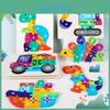 Wooden Number 3d Puzzle With Cartoon Animals And Vehicles For Kids Learning And Cognitive Development