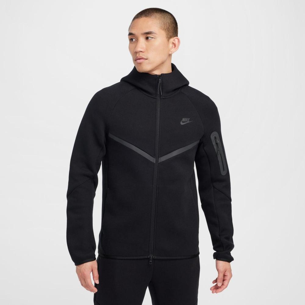 Худи на молнии Nike M Tch Flc Hv0950 010Blk Blk L