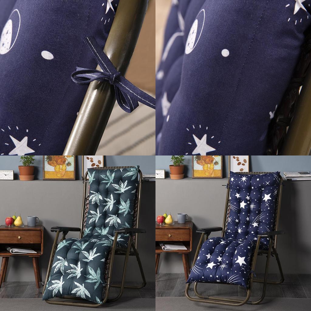 Premium Quality Leaves Starry High Back Chair Cushion Ideal For Comfortable Garden Seating