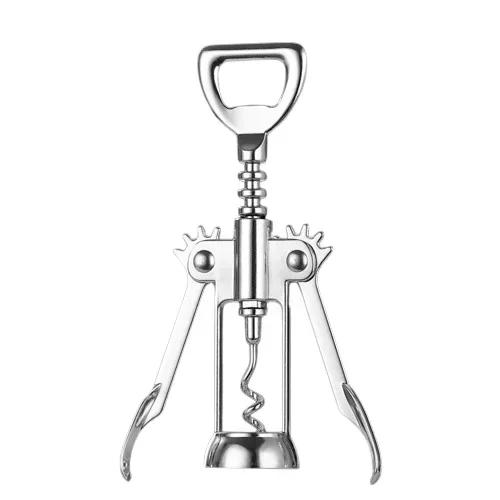 Wine Opener Multifunctional Corkscrew Bottle Opener Zinc Alloy Cork Remover Premium Winged Wine Bottle Opener jar