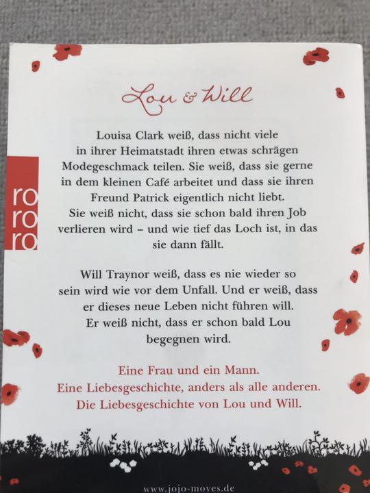 [USED] Me Before You: The Tomorrow I Chose with You (German version)