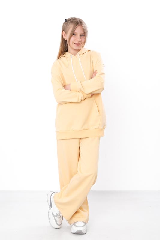 Girls Teen Outfit Set with Hoodie and Palazzo Pants, Any season 6449-057 HC