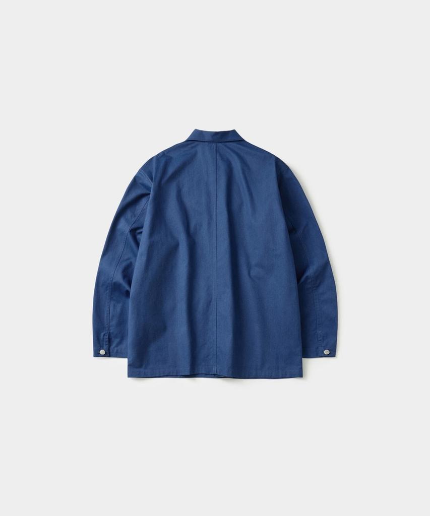 HAVE HAD Twill Cotton Chore Jacket (Blue)