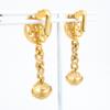 CHANEL Earring bell Plated Gold 14.2g Women Used