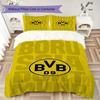Dortmund Pattern Bedding uilt Set uilt Cover Pillowcase Home Decoration Birthday Gift (1 * duvet cover + 2 * pillowcase  without core)29