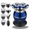New Smart Men's Electric Shaving Kit for Shaving Bald Heads - Seven-blade Head, Cordless Beard Trimmer