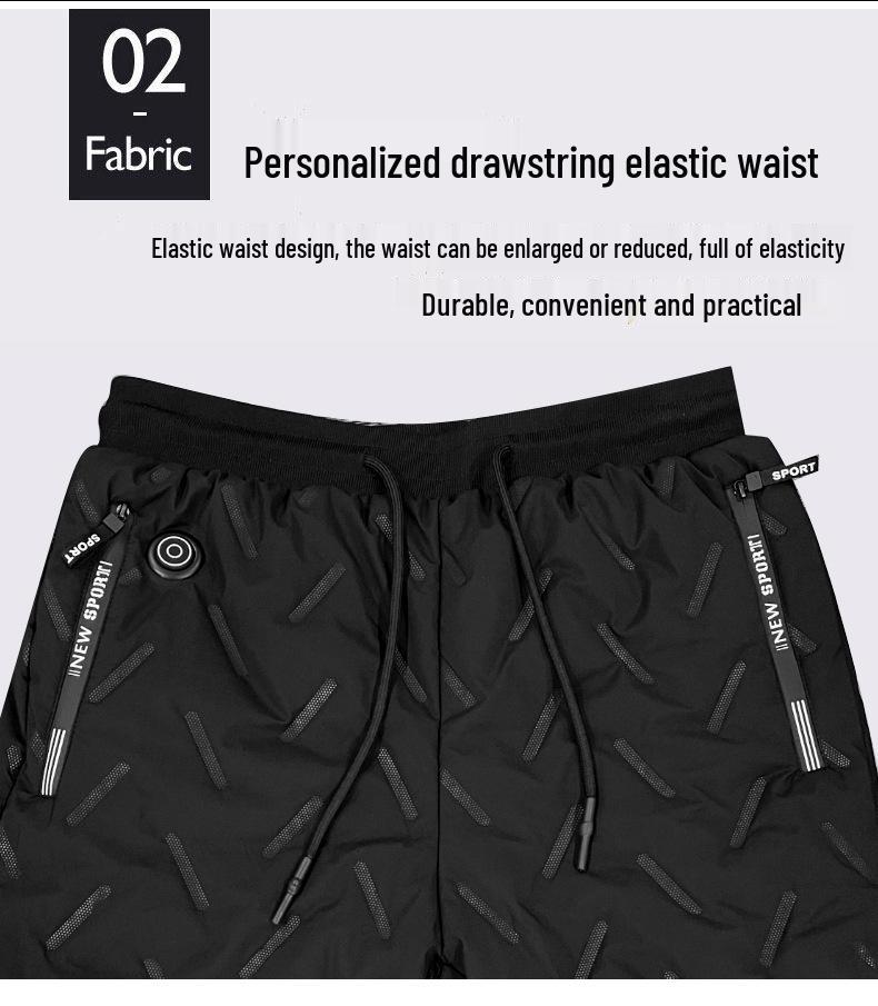 Ten Zone USB Heated Men's Winter Pants with Lambswool