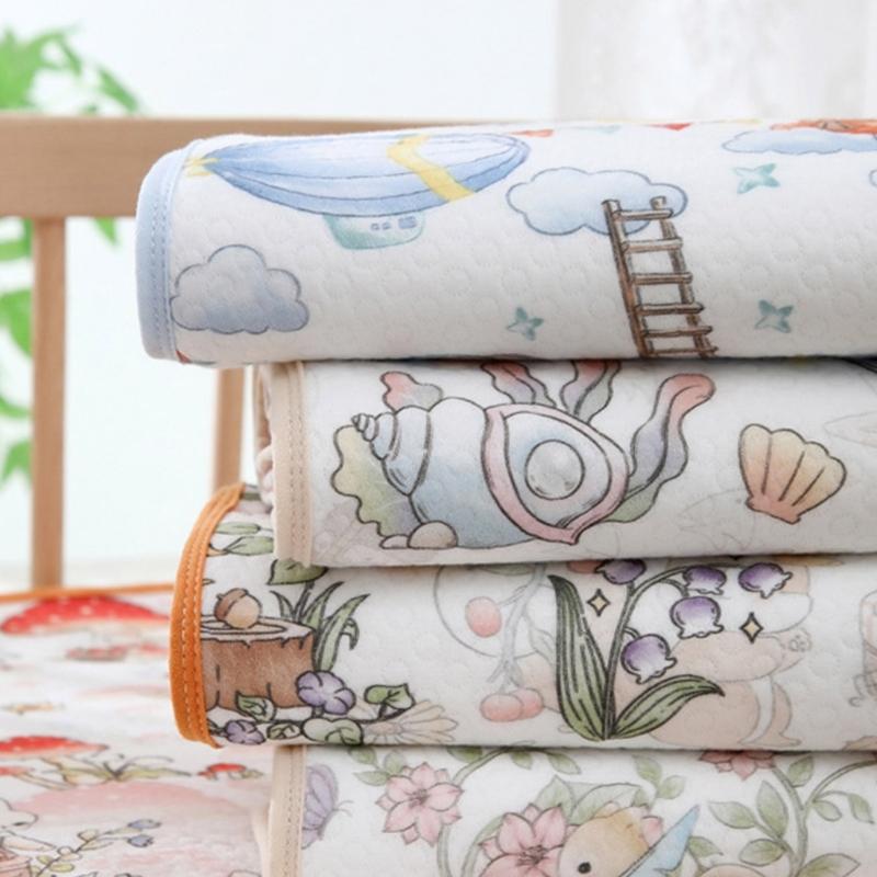 Breathable and Leakproof Baby Diaper Pad Portable Infant Diaper Changer Cushion for Toddler Crib & Bath Time Use