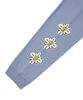 WACKY WILLY Kiki Arm Graphic Long Sleeve Light Blue