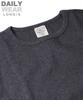 AVIREX DAILY RIB CREWNECK TEE 6153481 men's M charcoal