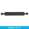 2 x D40mm Carbon Fiber Underwater Float Arm for Diving Tray Housing Video Light/Strobe Buoyancy Floating Ball Mounting (2 PCS)