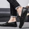 Fashion Male Casual Shoe Light Warm Slip-on Sale Pu Adults Comfortable Social In Promotion Men's Leather Shoes Low Price Shipping Free