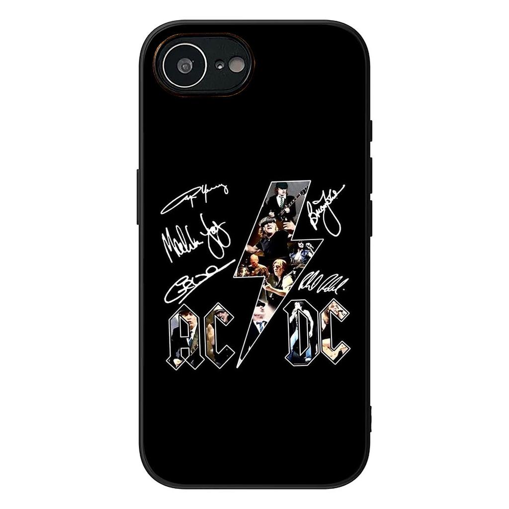 A-Acdc Poster Handyhülle für Samsung Galaxy A06 A05 A14 A50 A51 A52 A12 A13 A23 A70 A07 A25 A26 A72 A56 Hülle Case