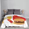 McDonald’s happy meal Blanket Super Soft Flannel Sofa Throw Blanket for Couch Bedding Travel Throws Bedspread Quilt
