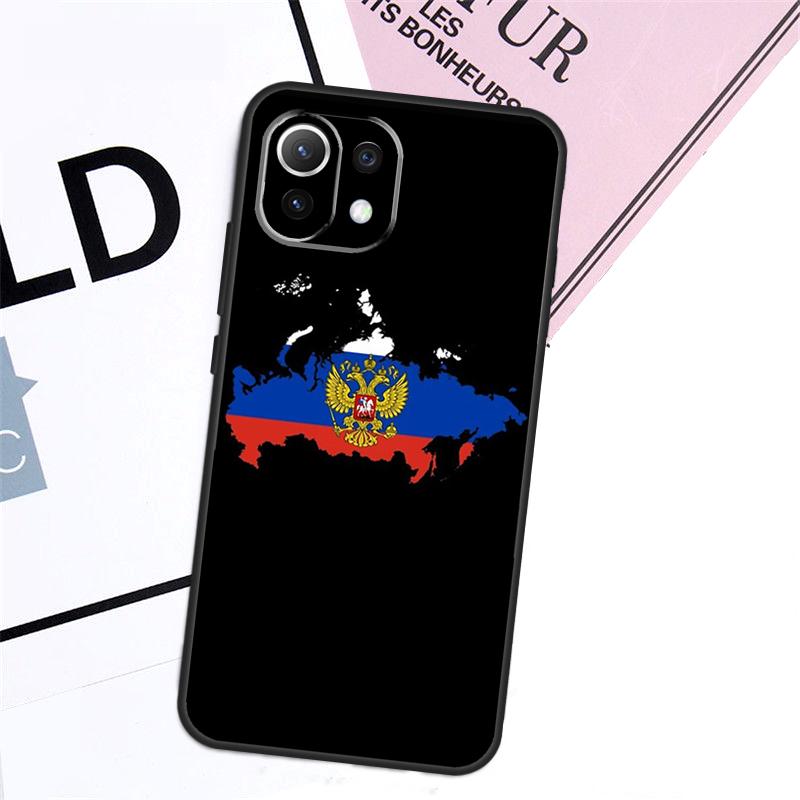 

Russia Flag Coat Arms Case For Xiaomi 15 14 17 Ultra 13T 14T 15T Pro POCO F8 Ultra F7 F5 F6 X3 X5 X6 X7 Pro Cover Xiaomi 13T (13T Pro)