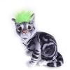 Fashion Adjustable Elastic Cat Wig Novelty Eye-catching Pet Cosplay Hat Cute Cat Funny Props Holiday