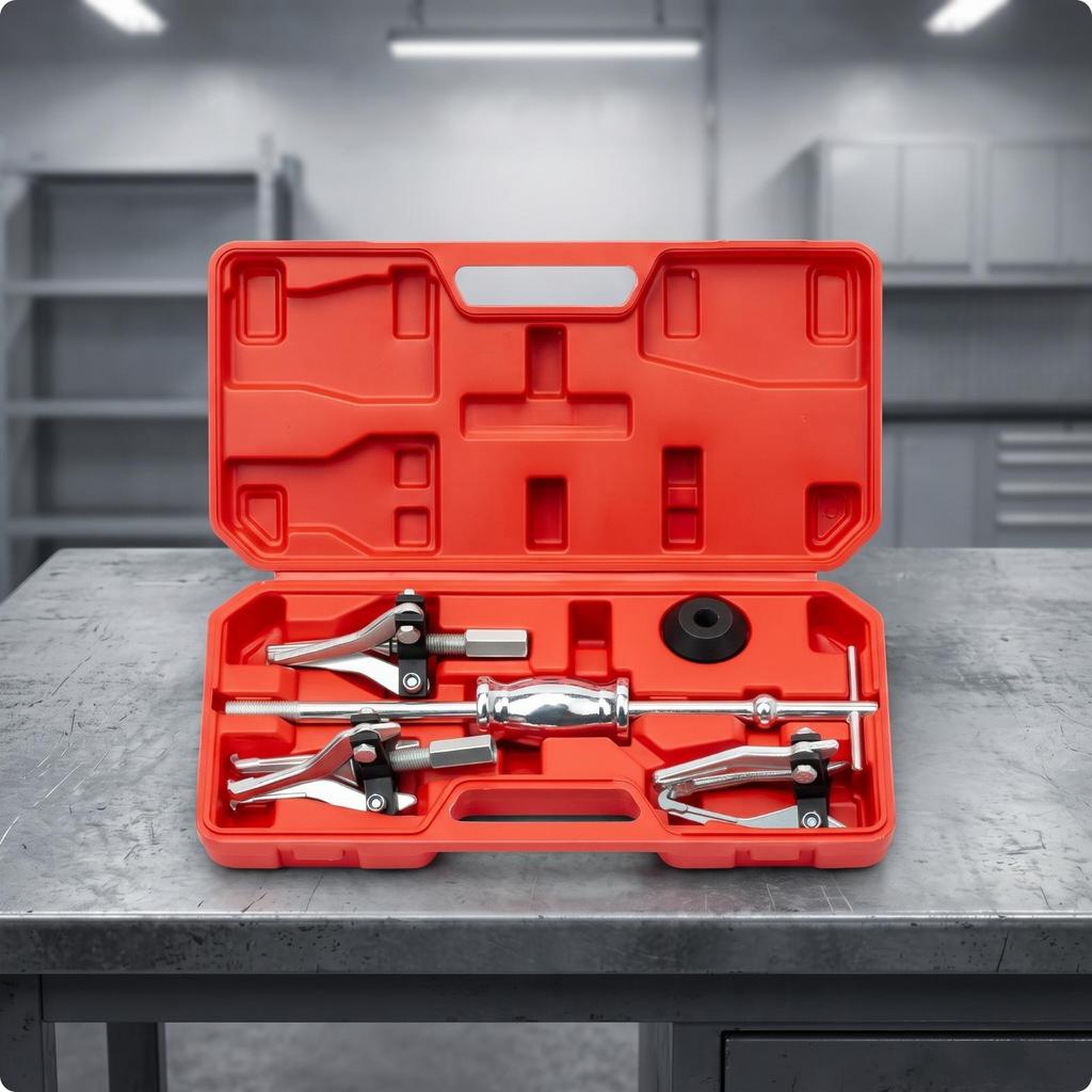 Three-Jaw Slide Hammer Puller Heavy-Duty Tool Multi-Purpose for Mechanics