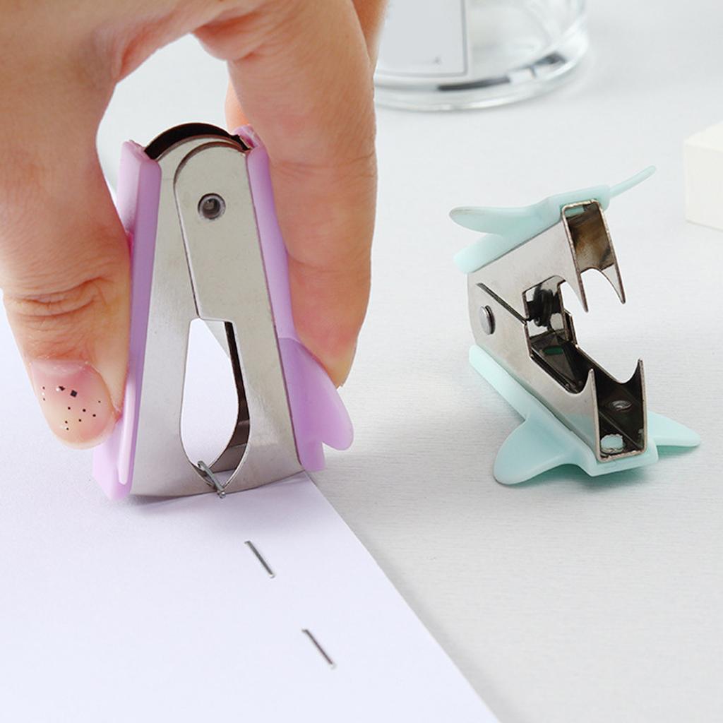 Pack of 3 Light Weight Mini Staple Removers ABS Metal Construction for Easy Carry and Efficient Removal Multi Color