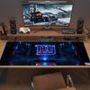 New York Giants Mouse Pad Large Gaming Table Cushion Nonslip Laptop Tablet Big Mousepad Xxl Mat Mini Pc Playmat With Lock Edge
