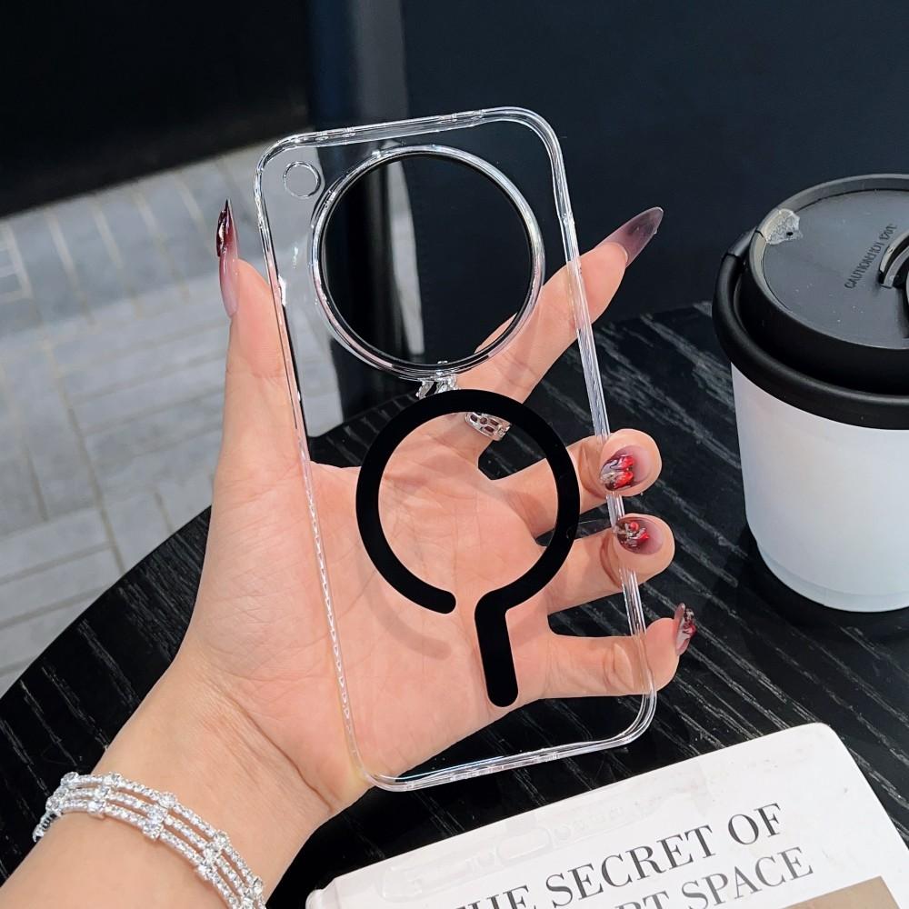 For OPPO Find X9 Pro Phone Case Hard PC Transparent Magnetic Wireless Charging Protective Back Cover For Find X8 Ultra X8S Plus