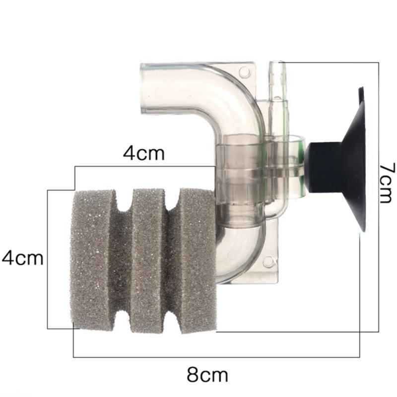 Mini Fish Tank Filter Multi-layer Increase Oxygen Biological Sponge Filter Aquarium Supplies With