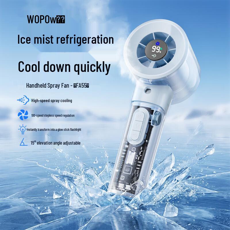 WOPOW Handheld Misting Fan FA55
