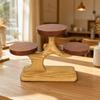 Tree-Shaped Serving Stand with Rectangular Base Versatile for Home Entertaining