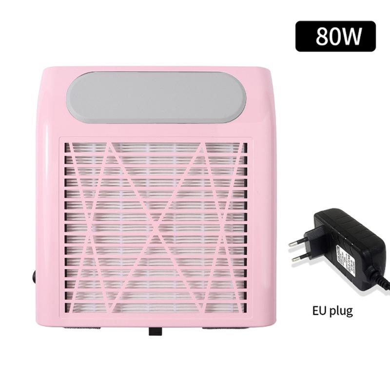 High-Power Low-Noise Japanese Nail Dust Collector with Filter