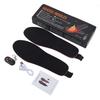 USB Rechargeable Electric Heated Insoles Winter Foot Warmer Cuttable Electric Heated Shoe Pad for Man Women