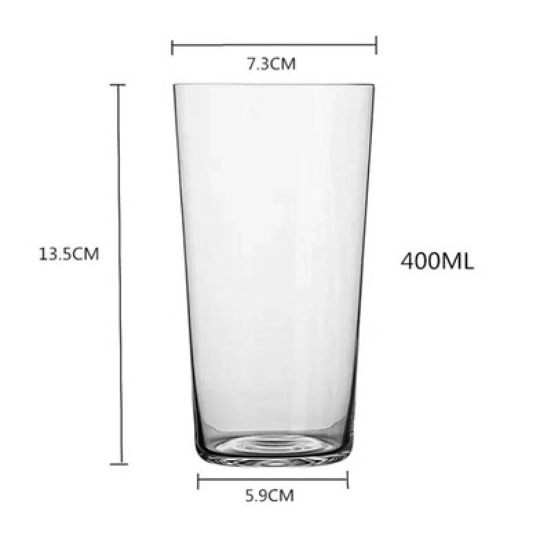 Gold Wine Japanese Lead-Free Crystal Collins Glass - Thin-Walled Retro Cocktail and Whiskey Glass