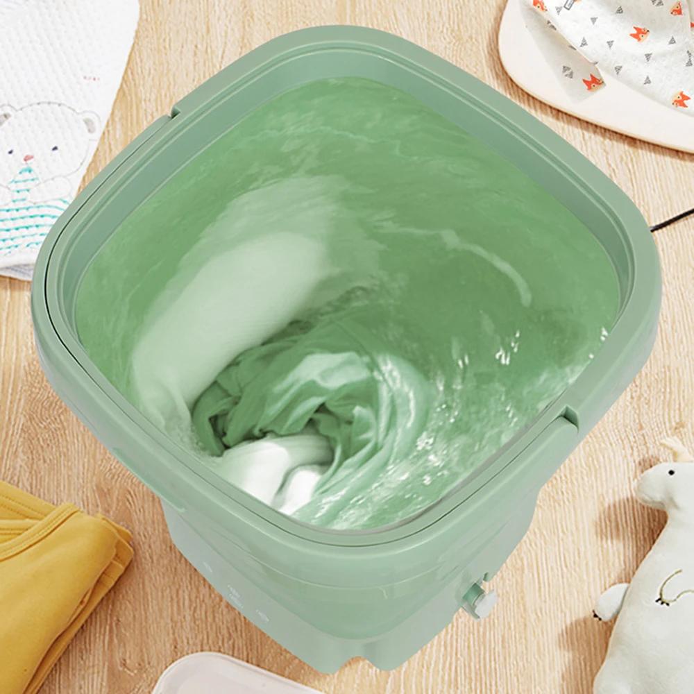 Přenosná skládací pračka sušička sušička prádla ponožek mini čisticí stroj spodní prádlo odstředivá pračka