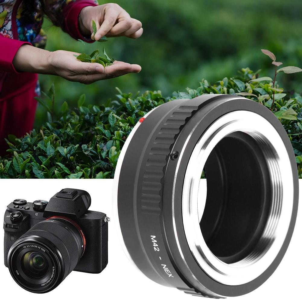 Fikaz M42‑NEX Lens Mounting Adapter Ring for M42 Mount Lenses to for Sony E Mount Camera