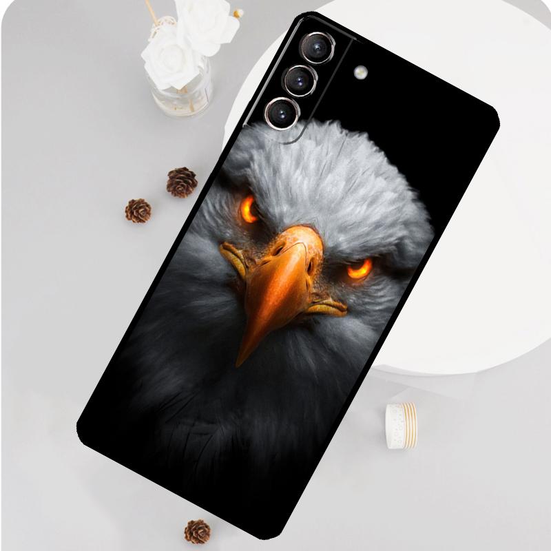 Eagle Hawk Bird Animal Phone Case For Samsung Galaxy S25 S26 Ultra S20 S21 S22 S23 S24 S10 Plus S25 FE Funda Cover