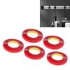 5 Rolls Double Sided Acrylic Tape 0.1mm Thick 15mm Wide 10m Long Removable Heavy Duty Mounting Tape