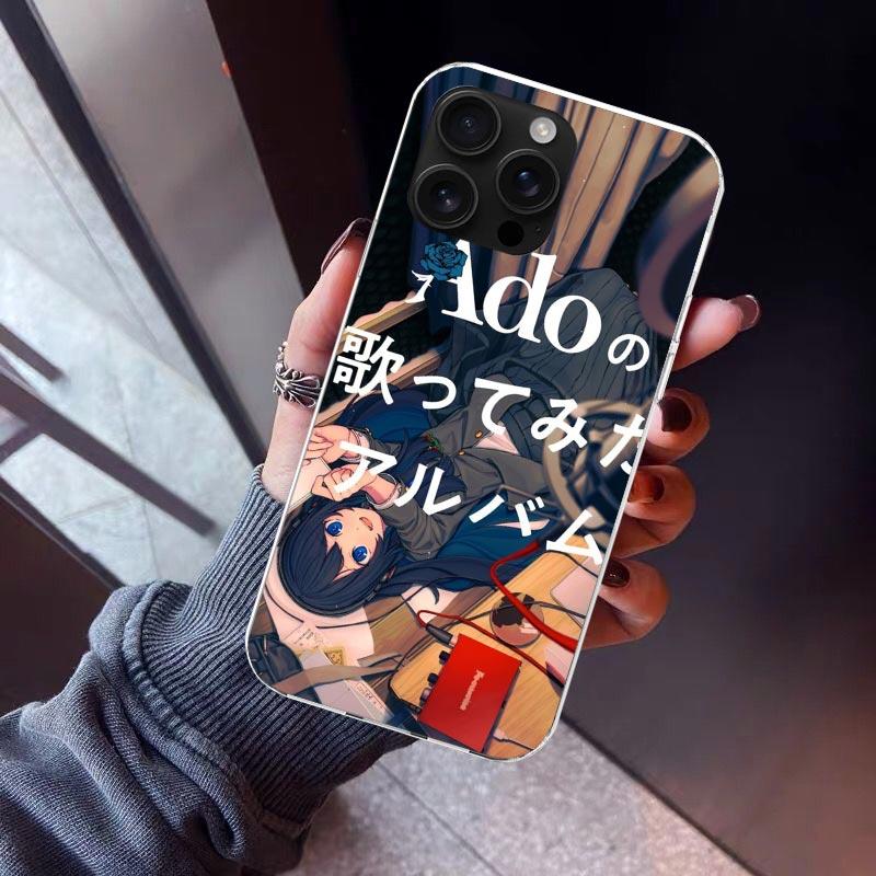 Ado Kyogen X Uta Phone Case For iPhone 17 Air 16 15 Pro Max 14 Plus 13 Mini 12 11 Cover 7 8 SE Silicone Shell Print Fundas 17 Ai