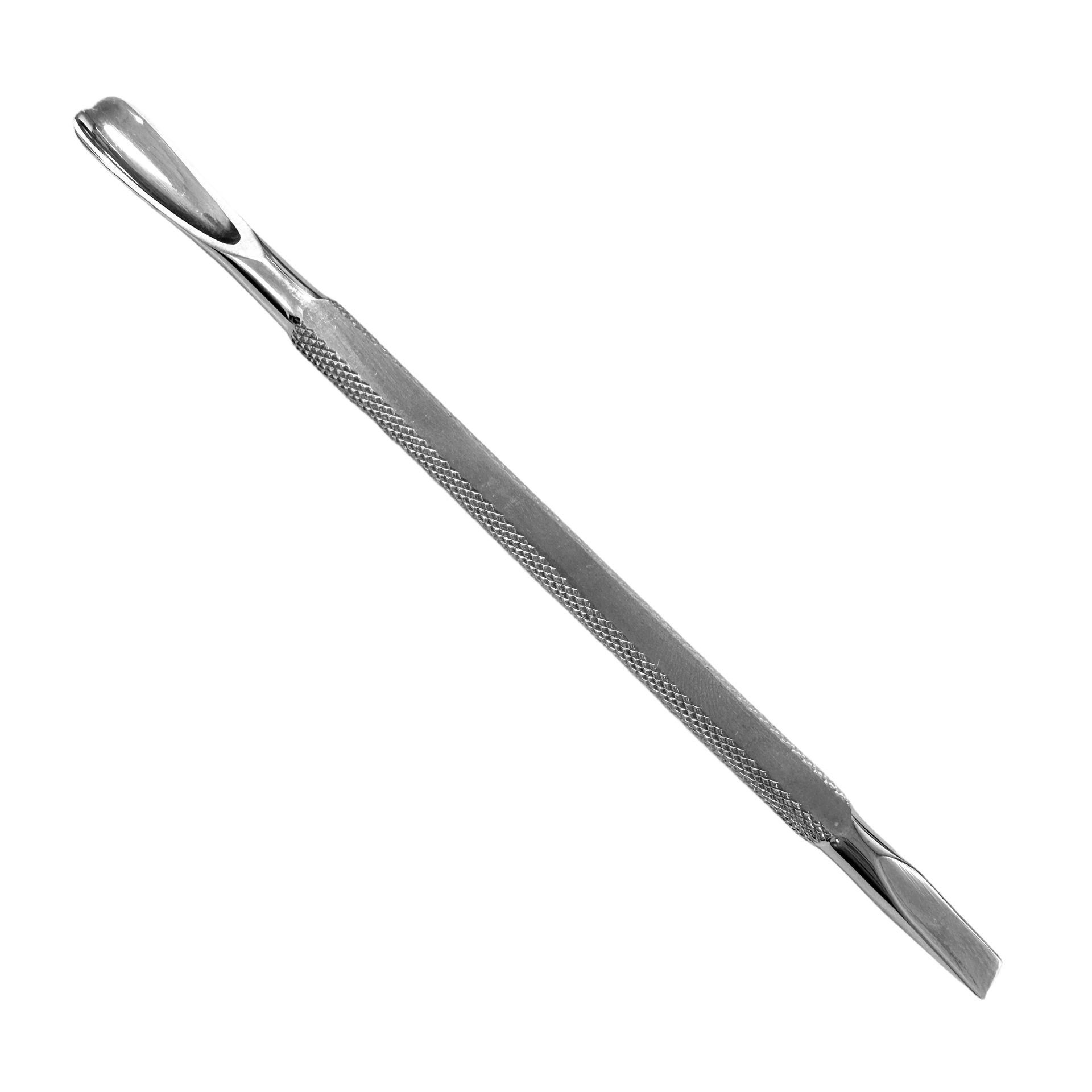 Double-ended Steel Cuticle Pusher for Manicures