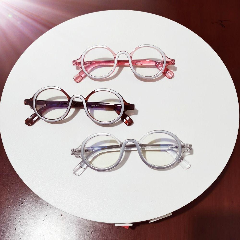 Круглая оправа для пресбиопических очков, оптическая оправа для ухода ...