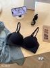 Small breasts show big gathering underwear women's no steel ring sexy lace collection breast anti-sagging seamless bra cover palm cup