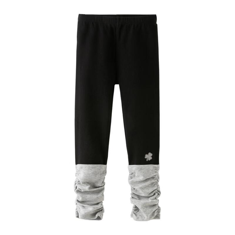 Girls' Elastic Stacked Sock Leggings