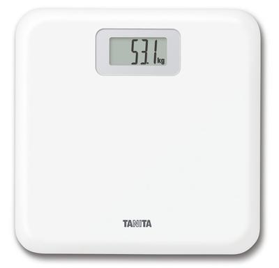 Digital Health Simple and Just Step On To Switch It Scale, Compact, On, White, HD-671-WH