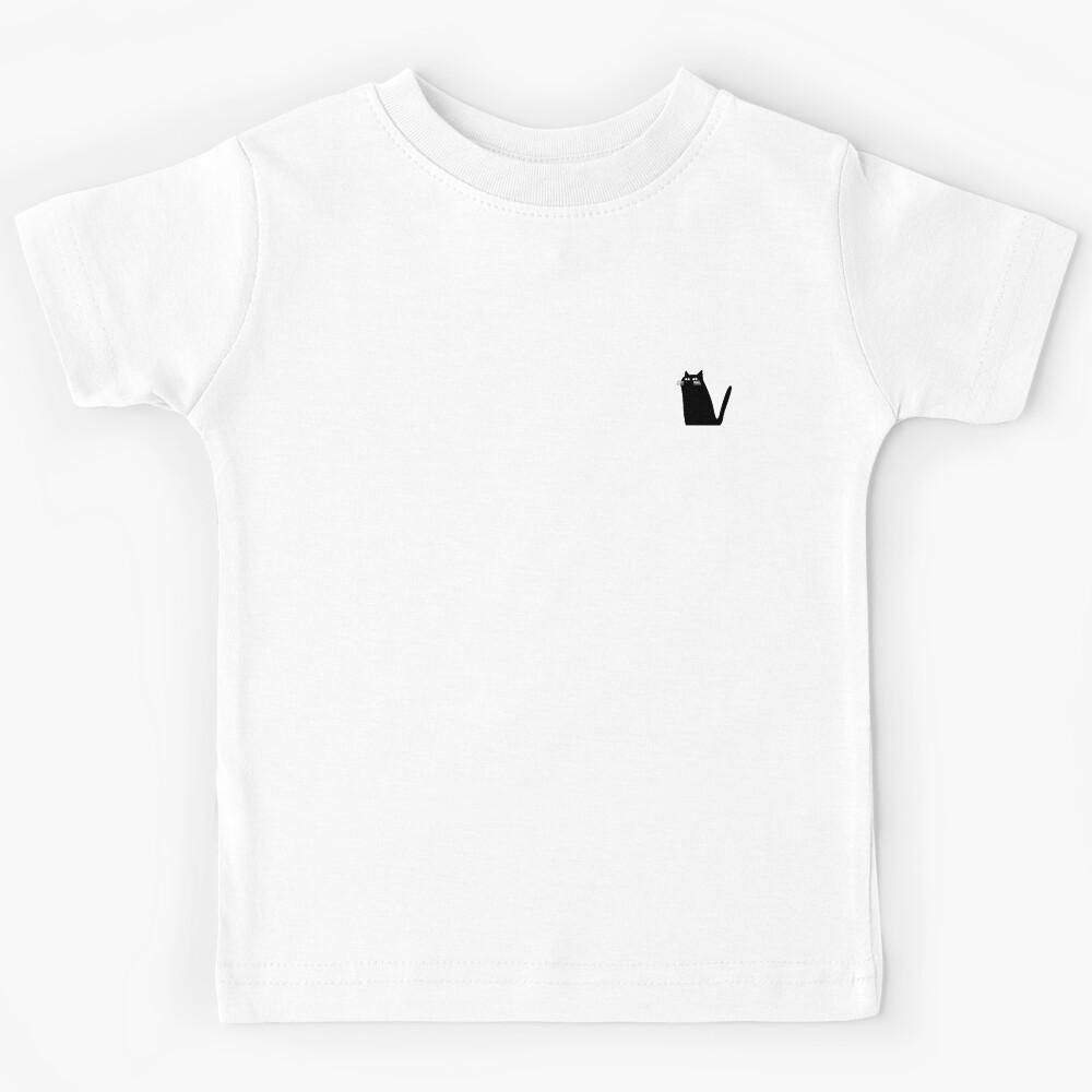 Black cat / Kuro Neko Kids T-Shirt 150