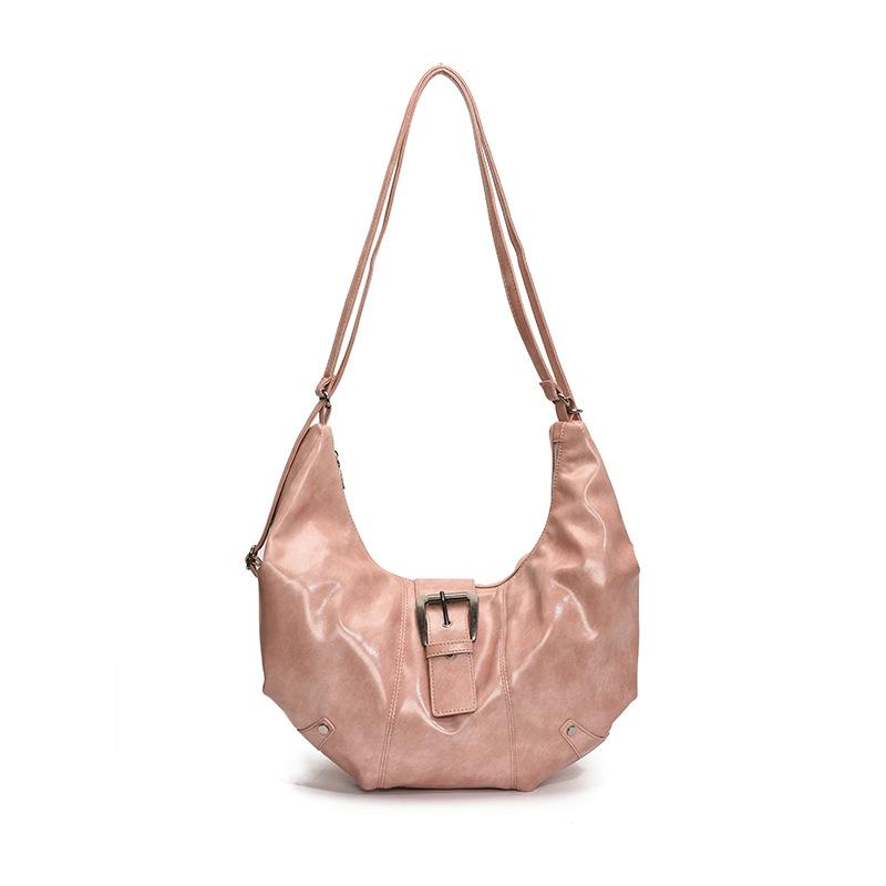American retro personalized locomotive wind trend tote bag niche design advanced sense multi-back method backpack women
